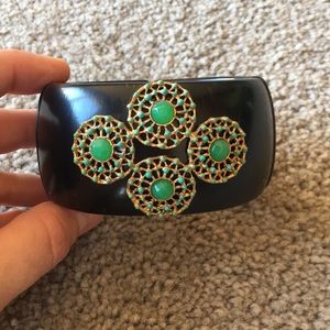 Stella & Dot stretch medallion bangle bracelet